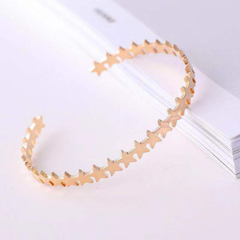gold copper plated bracelet
