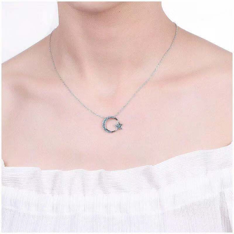 inlaid pendant necklace