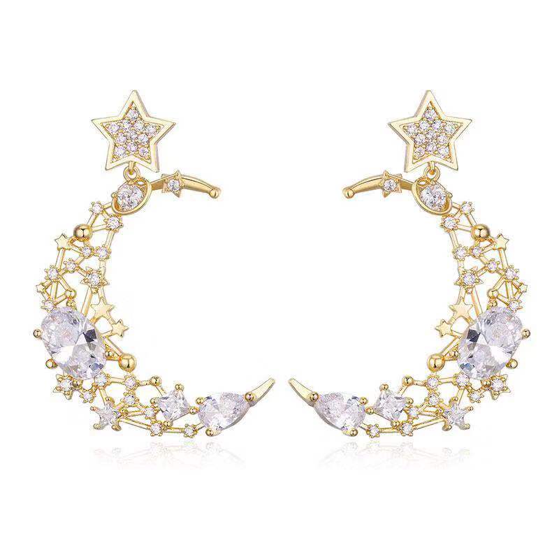 zircon earrings