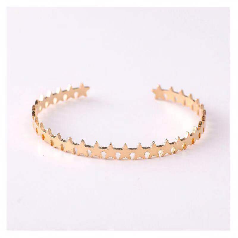 gold copper plated bracelet