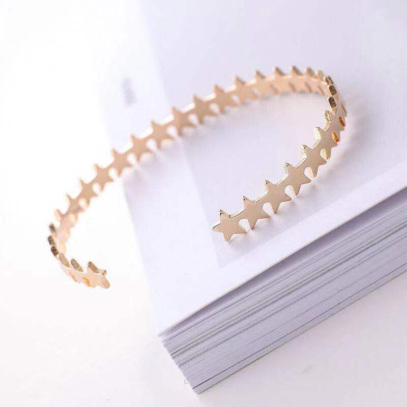 gold copper plated bracelet