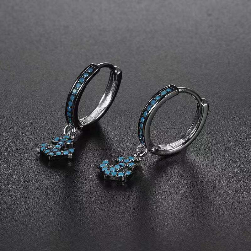 hoop earrings