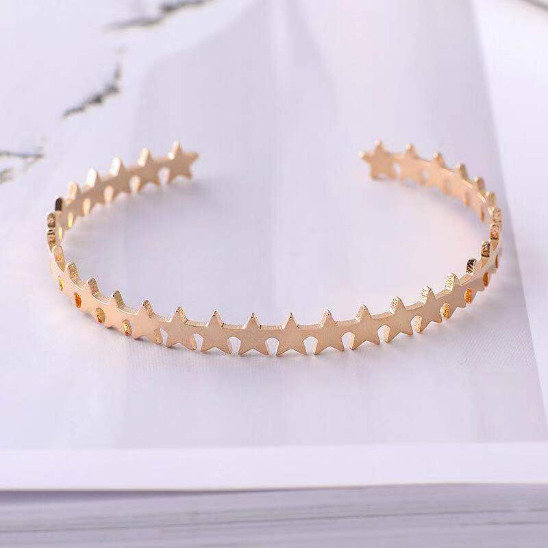 gold copper plated bracelet