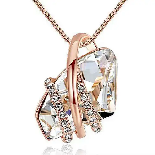 crystal pendant crystal necklace