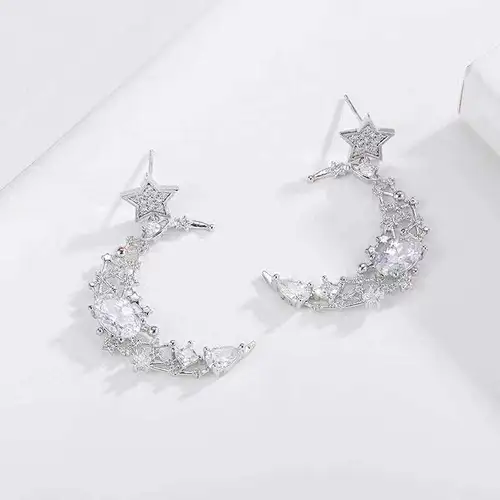 zircon earrings