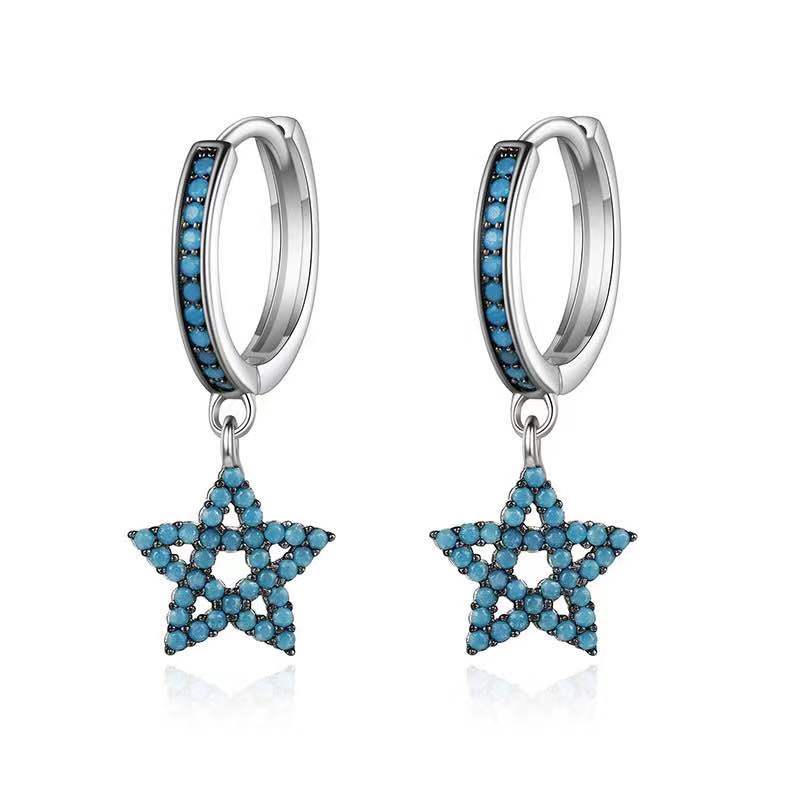 hoop earrings