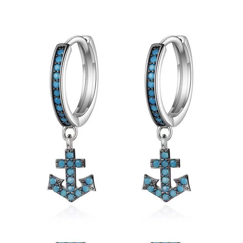 hoop earrings