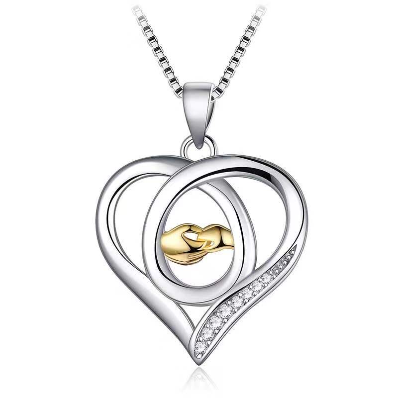 heart shaped necklace pendant