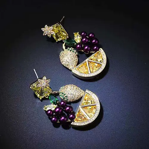 drop earrings