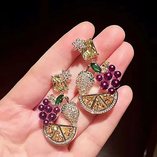 drop earrings