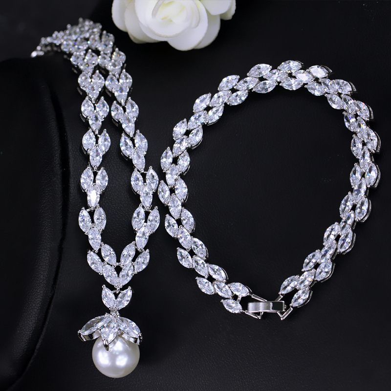wedding ring sets necklace earing set
