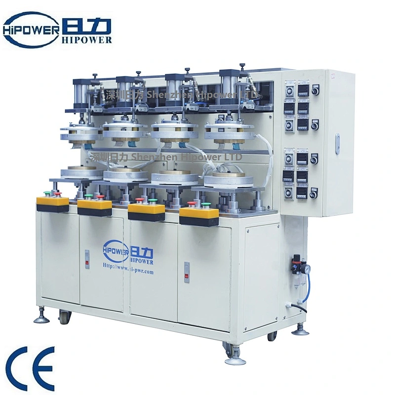 Semi-Auto transparent cylinder edge curling machine