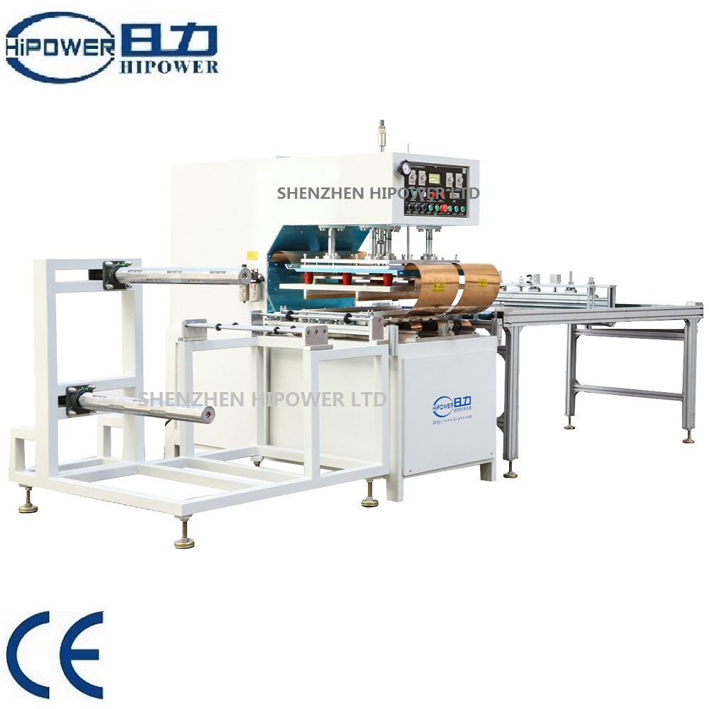 High Frequency PVC Soft Crease Box Forming Machine