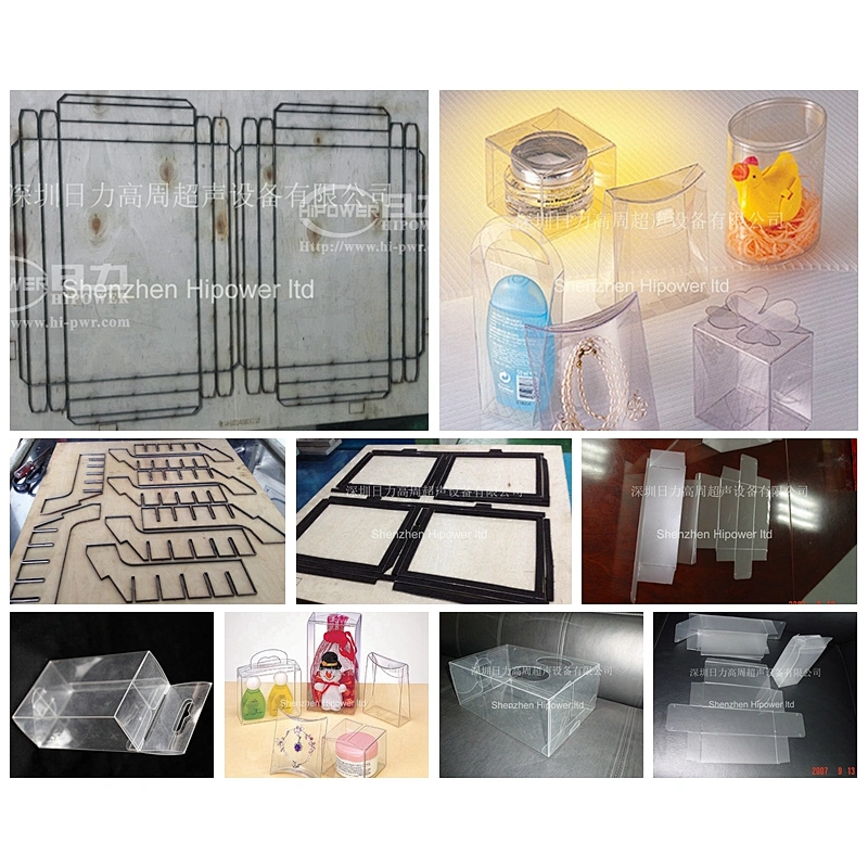 HF Soft Crease Folding Box forming machine for PET, PVC