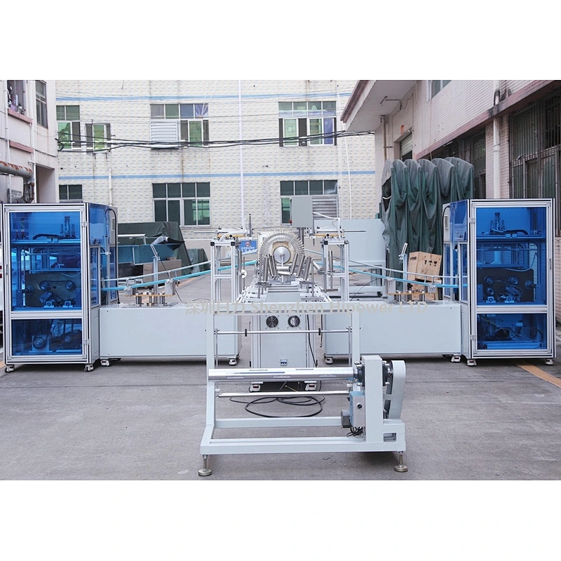 Automatic Tube Box Forming and Curling Machine