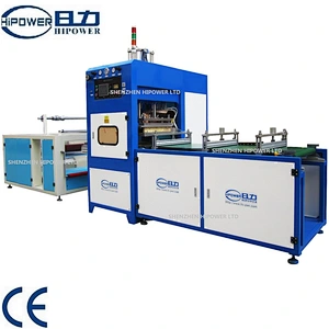 HF Soft Crease Folding Box forming machine for PET, PVC
