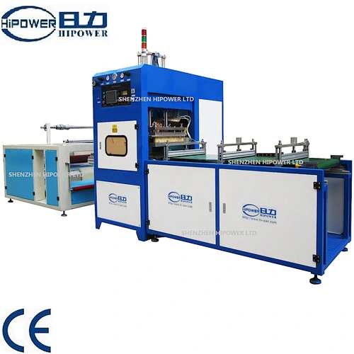 HF Soft Crease Folding Box forming machine for PET, PVC