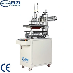Semi-auto Ultrasonic Cylinder Tube Welding Machine for PVC,PET Printing box