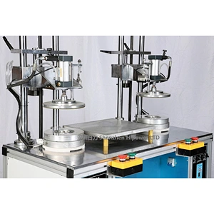 Semi-Auto transparent cylinder edge curling machine
