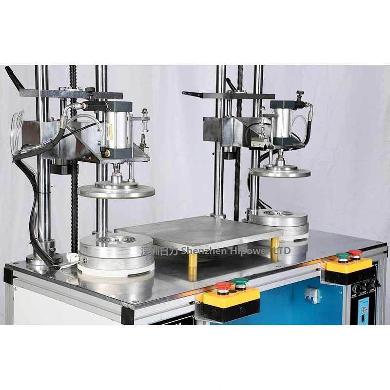 Semi-Auto transparent cylinder edge curling machine