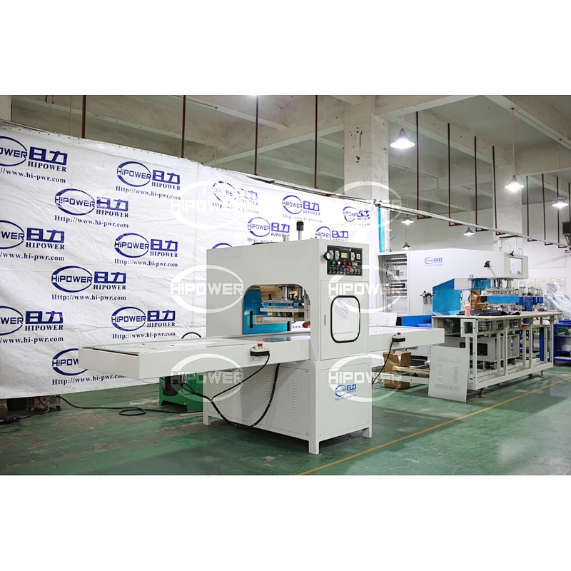 Hydraulic HF PET Soft Crease Box Welding and Cutting machine