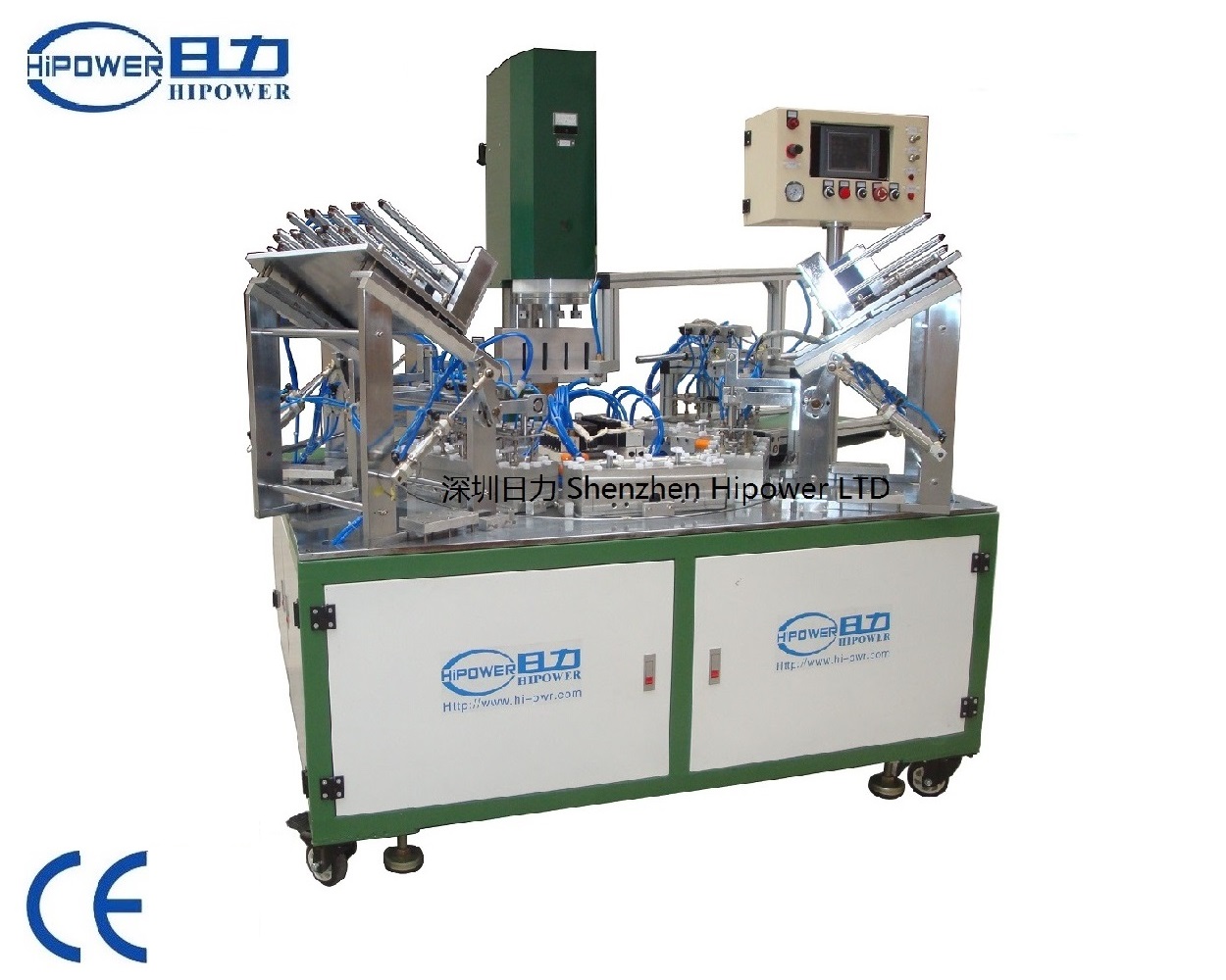 Automatic turntable ultrasonic welding machine