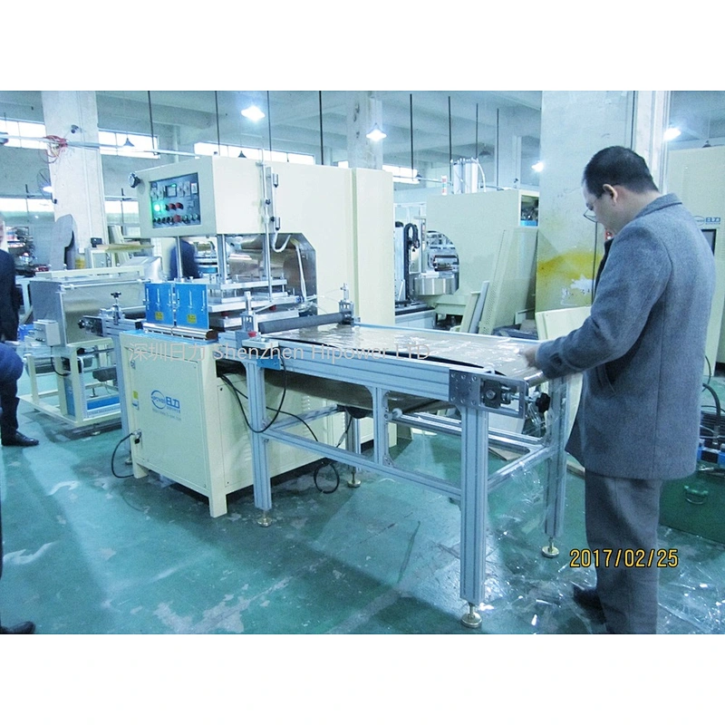 High Frequency PVC Soft Crease Box Forming Machine