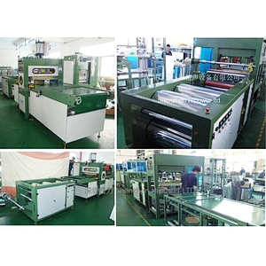 HF Soft Crease Folding Box forming machine for PET, PVC
