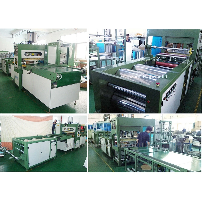 HF Soft Crease Folding Box forming machine for PET, PVC