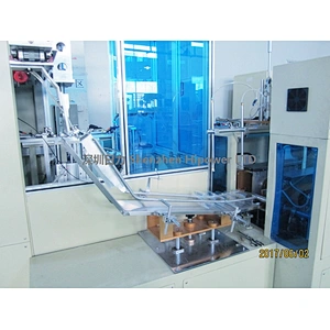 Printing cylinder welding and curling machine