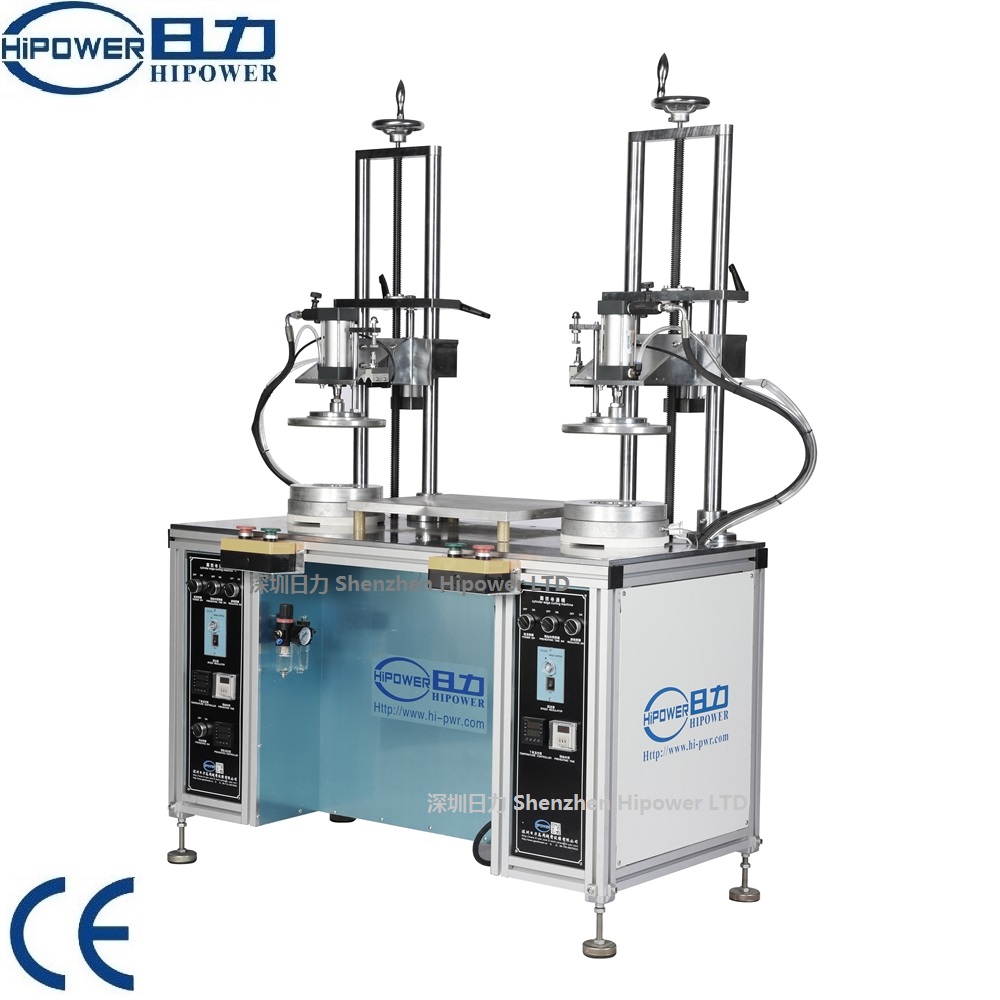 Semi-Auto transparent cylinder edge curling machine