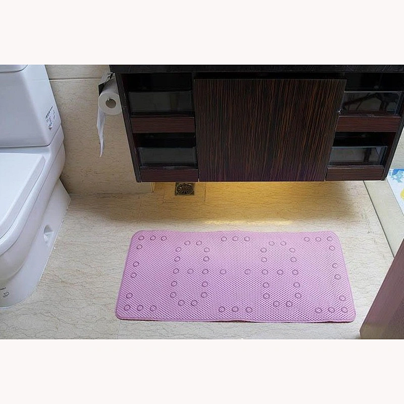 PVC ANTI-SLIP BATHTUB MAT WITH SUCTION CUPS