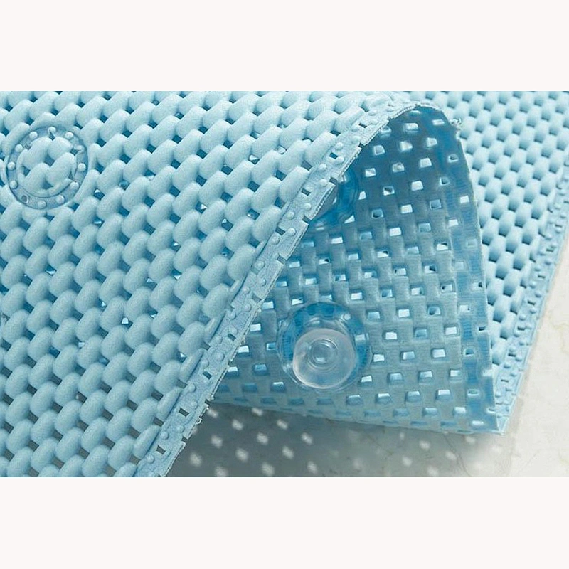 PVC ANTI-SLIP BATHTUB MAT WITH SUCTION CUPS