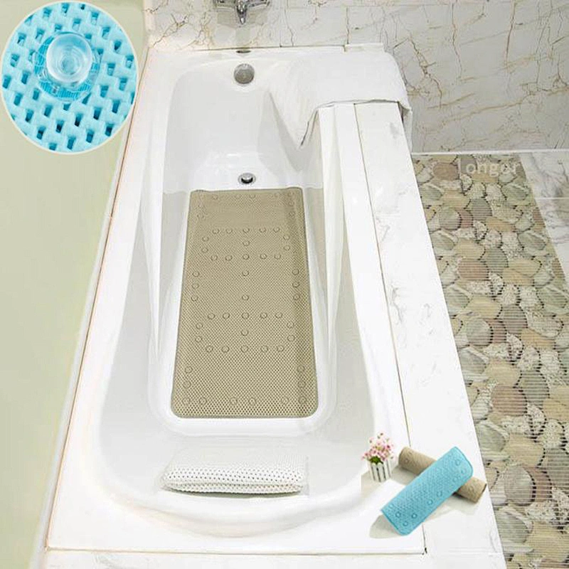 PVC ANTI-SLIP BATHTUB MAT WITH SUCTION CUPS
