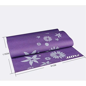 PVC YOGA MAT WITH PRINTING/EMBOSSING