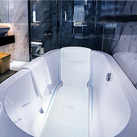 PVC ANTI-SLIP BATHTUB MAT WITH SUCTION CUPS