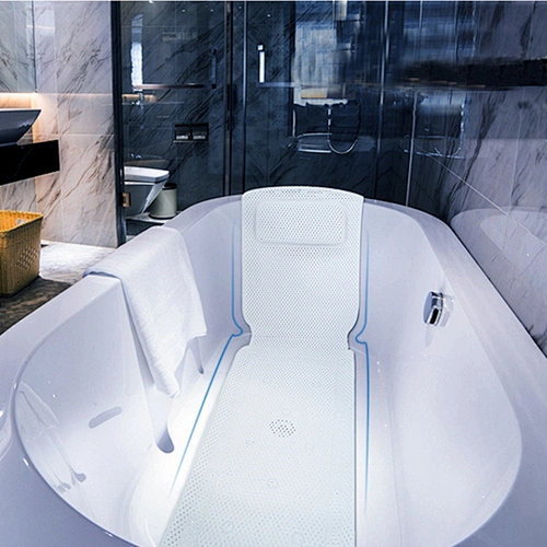 PVC ANTI-SLIP BATHTUB MAT WITH SUCTION CUPS
