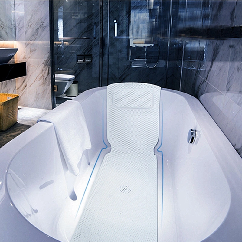PVC ANTI-SLIP BATHTUB MAT WITH SUCTION CUPS