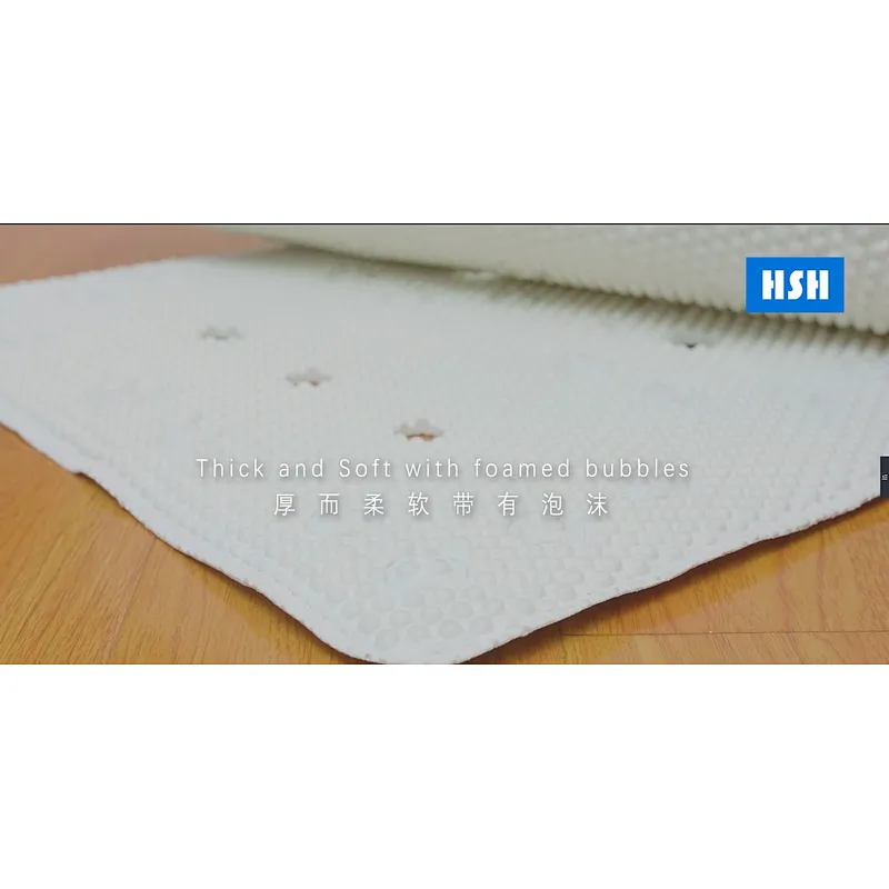 PVC ANTI-SLIP BATHTUB MAT DOUBLE SIDE SOFTEE MAT