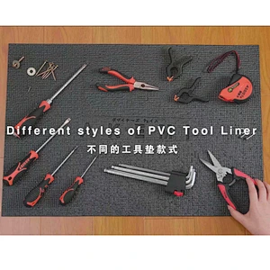 PVC TOOL LINER （YOGA MAT PATTERN)