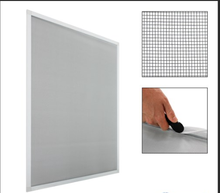 ALuminium window screen net (ss finish)