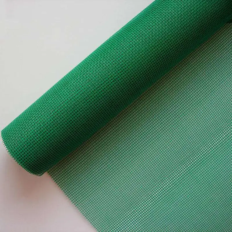Plastic window screen