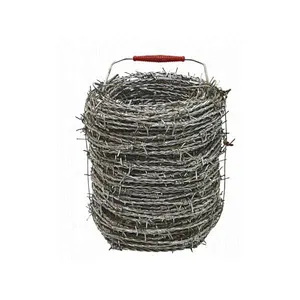 HOT DIPPED GALVANIZED BARBED WIRE
