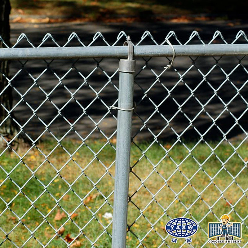 ELECTRO GALVANIZED CHAIN LINK FENCE