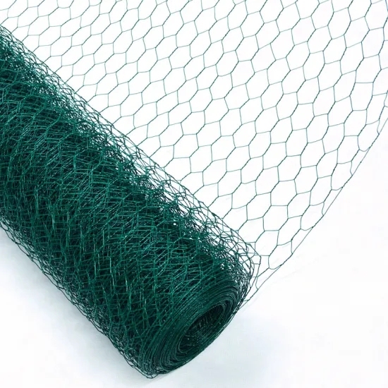 PVC COATED HEXAGONAL WIRE NETTING