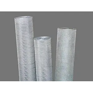 Galvanized window screen mesh