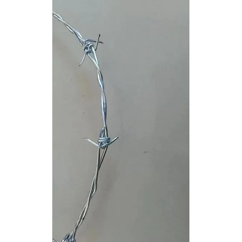 ELECTRO GALVANIZED BARBED WIRE