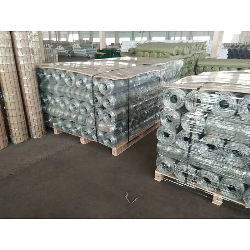 ELECTRO GALVANIZED KNOTTED WIRE MESH FENCE
