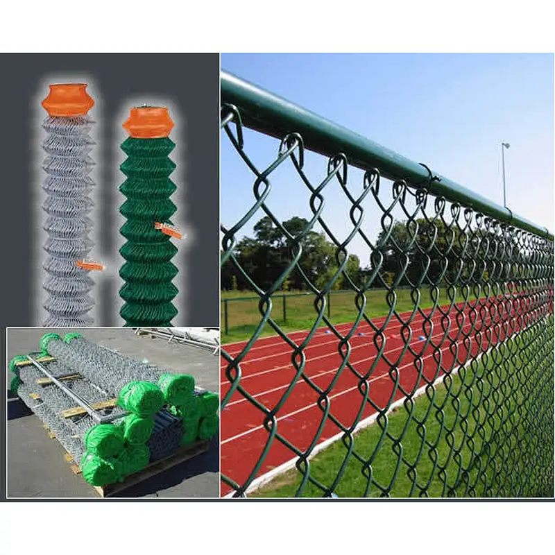 PVC COATED CHAIN LINK FENCE