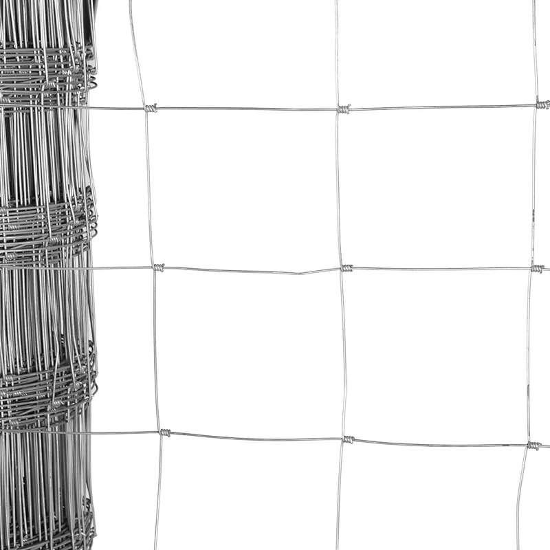 HOT DIPPED GALVANIZED KNOTTED WIRE MESH FENCE